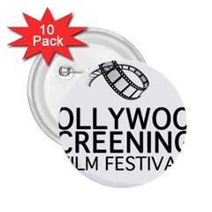 1355796 1 2 25  Buttons (10 Pack)  by FilmFestivalGoodies