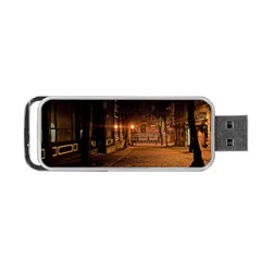 City Night Dark Architecture Lamps Portable Usb Flash (one Side) by Sudhe