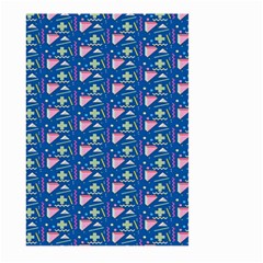 Memphis Pattern Large Garden Flag (two Sides) by Simbadda