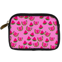 Watermelons Pattern Digital Camera Leather Case by bloomingvinedesign