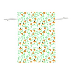 Pumpkin Vines Lightweight Drawstring Pouch (m) by bloomingvinedesign