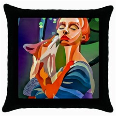 #art #illustration #drawing #infinitepainter #artist #sketch #mirrorart #jwildfire #mirrorlab #galle Webp Net Resizeimage (8) Throw Pillow Case (black) by soulone