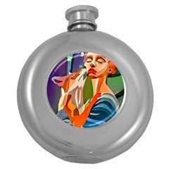 #art #illustration #drawing #infinitepainter #artist #sketch #mirrorart #jwildfire #mirrorlab #galle Webp Net Resizeimage (8) Round Hip Flask (5 Oz) by soulone