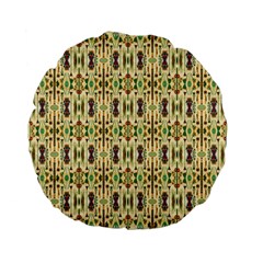 Na A 6 Standard 15  Premium Flano Round Cushions by ArtworkByPatrick