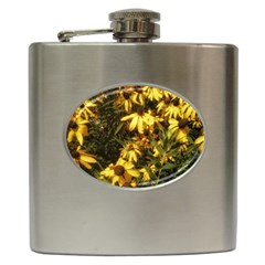 Echinacea Paradoxa Hip Flask (6 Oz) by Riverwoman