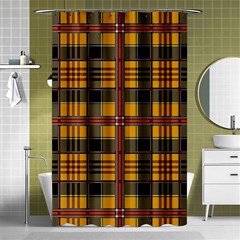 Plaid 5 Shower Curtain 48  X 72  (small)  by ArtworkByPatrick