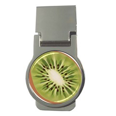 Kiwi Fruit Fresh Green Tasty Food Money Clips (round)  by Simbadda