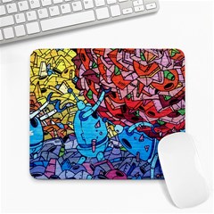 Graffiti Wall Mural Painting Arts Large Mousepads by Simbadda