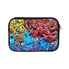 Graffiti Wall Mural Painting Arts Apple Ipad Mini Zipper Cases by Simbadda