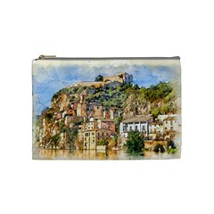 Architecture Town Travel Water Cosmetic Bag (medium) by Simbadda