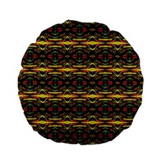 New Arrivals-b-9 Standard 15  Premium Flano Round Cushions by ArtworkByPatrick