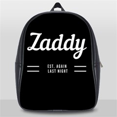 Zaddy School Bag (large) by egyptianhype