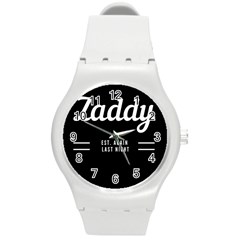 Zaddy Round Plastic Sport Watch (m) by egyptianhype