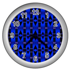 Abstract -a-2 Wall Clock (silver) by ArtworkByPatrick