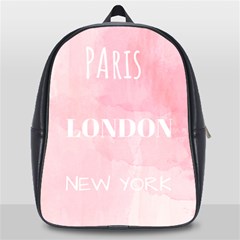 Paris School Bag (large) by Lullaby