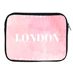 Paris Apple Ipad 2/3/4 Zipper Cases by Lullaby