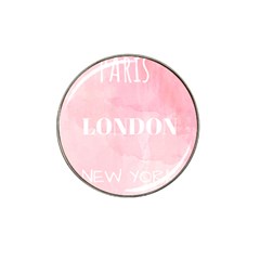 Paris, London, New York Hat Clip Ball Marker (10 Pack) by Lullaby