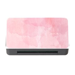 Pink Blurry Pastel Watercolour Ombre Memory Card Reader With Cf by Lullaby