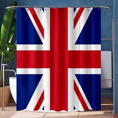 Uk Flag Union Jack Shower Curtain 60  X 72  (medium)  by FlagGallery