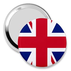 Uk Flag Union Jack 3  Handbag Mirrors by FlagGallery