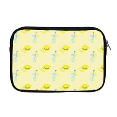 Lemonade Polkadots Apple Macbook Pro 17  Zipper Case by bloomingvinedesign