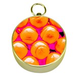 Pop Art Tennis Balls Gold Compasses Front