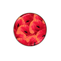 Poppies  Hat Clip Ball Marker (10 Pack) by HelgaScand