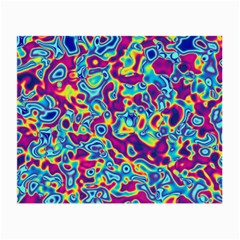 Ripple Motley Colorful Spots Abstract Small Glasses Cloth (2 Sides) by Vaneshart