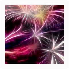 Fireworks Rocket Night Lights Flash Medium Glasses Cloth (2 Sides) by Bajindul