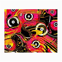 Abstract Clutter Small Glasses Cloth (2 Sides) by Vaneshart