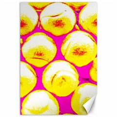 Pop Art Tennis Balls Canvas 12  X 18  by essentialimage