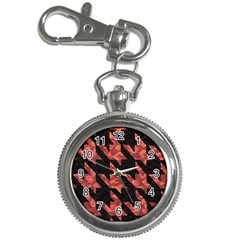 Fabric Pattern Dogstooth Key Chain Watches by Vaneshart