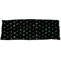 Abstract Green Design Scales Body Pillow Case (dakimakura) by Wegoenart