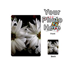 Daisies Playing Cards 54 Designs (mini) by bestdesignintheworld