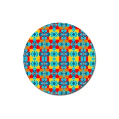 Pop Art  Magnet 3  (round) by Sobalvarro