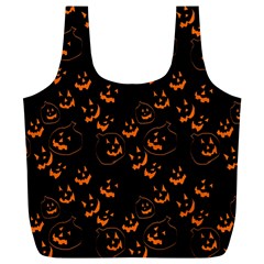 Jack O Lanterns Full Print Recycle Bag (xl) by bloomingvinedesign