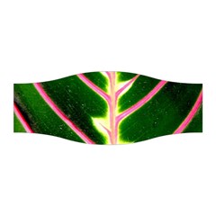 Exotic Green Leaf Stretchable Headband by Vaneshart