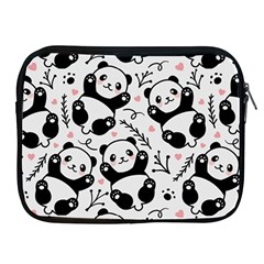 Panda Pattern Apple Ipad 2/3/4 Zipper Cases by Vaneshart