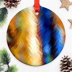 Abstract Paint Smears Ornament (round) by Vaneshart