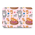 Cat Seamless Pattern Plate Mats 18 x12  Plate Mat