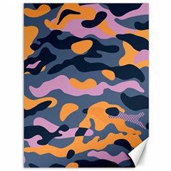 Camouflage Background Textile Uniform Seamless Pattern Canvas 36  X 48  by Vaneshart