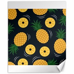 Seamless Pattern Pineapple Pattern Canvas 11  X 14  by Vaneshart