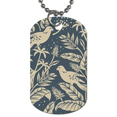 Birds Nature Design Dog Tag (one Side) by Vaneshart