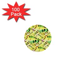 Ubrs Yellow 1  Mini Buttons (100 Pack)  by Rokinart