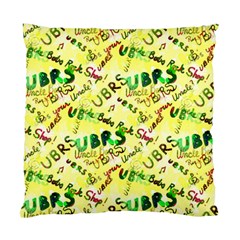 Ubrs Yellow Standard Cushion Case (two Sides) by Rokinart