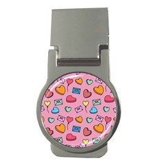 Candy Pattern Money Clips (round)  by Sobalvarro