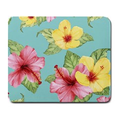 Hibiscus Large Mousepads by Sobalvarro