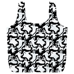 Ghosts Full Print Recycle Bag (xl) by bloomingvinedesign