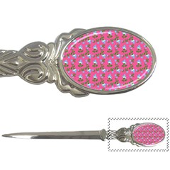 Carnation Pattern Pink Letter Opener by snowwhitegirl