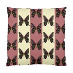 Butterflies Pink Old Old Texture Standard Cushion Case (Two Sides) Front